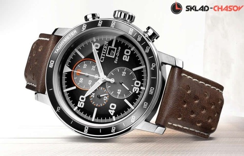 Мужские Citizen Eco-Drive Chrono CA0641-24E фото фото 2