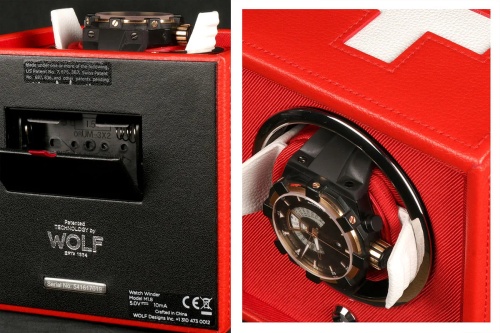 Шкатулка для автоподзавода 1-х часов Wolf 462104 фото фото 5