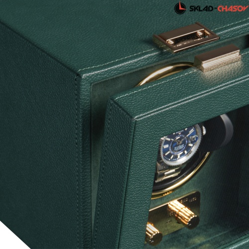 Шкатулка для автоподзавода 1-х часов Badge 01MGR фото фото 6