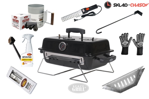 Угольный гриль VOYAGER SG в комплекте с инструментами (стандарт) фото