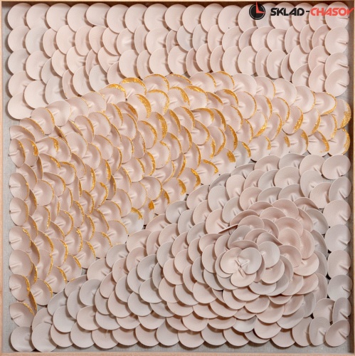 Панно кожаное "Песня пустыни 1" фото фото 3