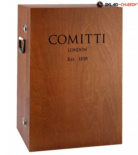 Часы настольные COMITTI NAVIGATOR BLACK CHROME PLATED S5666B фото фото 9