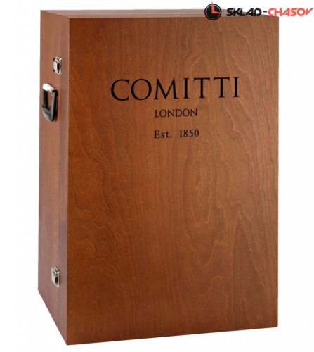 Часы настольные COMITTI NAVIGATOR BLACK CHROME PLATED S5666B фото фото 9