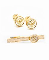 Запонки и Зажим для галстука "Президент" 57862-578062кк фото