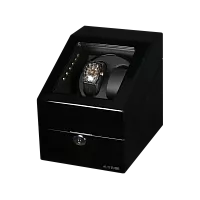 Шкатулка для автоподзавода 2-x часов C1704-BB фото