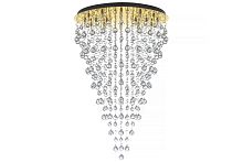 Подвесная хрустальная люстра Arti Lampadari Flusso H 1.4.80.615 G фото