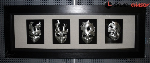 Настенное панно "4 маски" фото фото 7