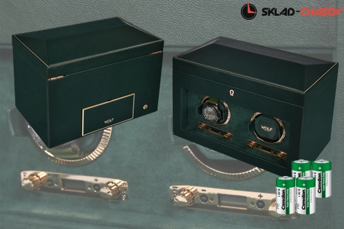 Шкатулка для автоподзавода 2-х часов Wolf 792241 фото фото 6