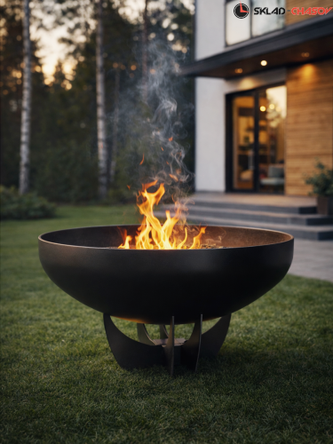 Костровая чаша Классик лепесток низкий 80 фото фото 10