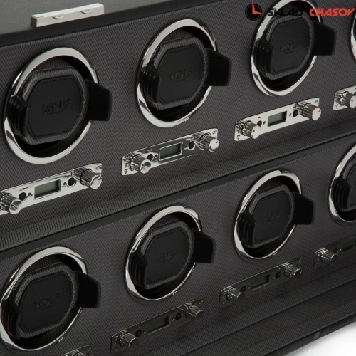 Шкатулка для автоподзавода 8-ми часов Wolf 456902 фото фото 2