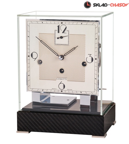Часы настольные COMITTI The Stratford Carbon C4627TCH-CH фото фото 2