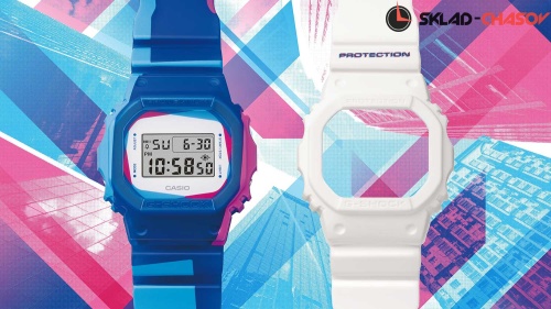 Casio G-SHOCK DWE-5600PR-2E фото фото 7