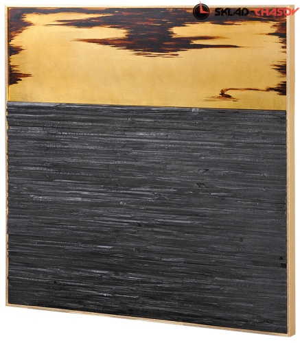 Панно из угля "Закат" фото фото 2