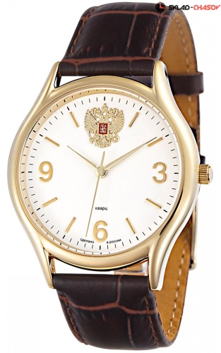 Кварцевые Слава "Премьер" логотип Герб РФ 1569806/300-2036 фото