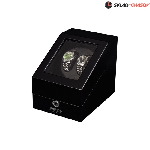 Шкатулка для автоподзавода 2-х часов ACTON 02DBB фото