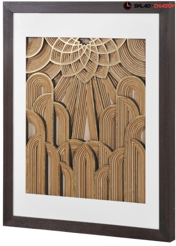 Панно коричневое "Старая Москва" фото фото 2