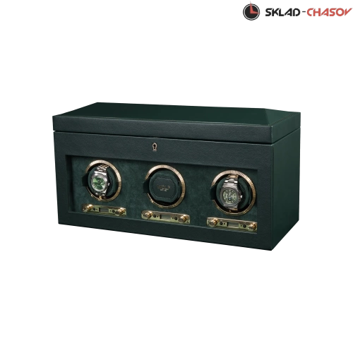 Шкатулка для автоподзавода 3-х часов Wolf 792341 фото