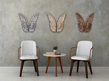 Панно рельефное "Крылышки серебряные" фото