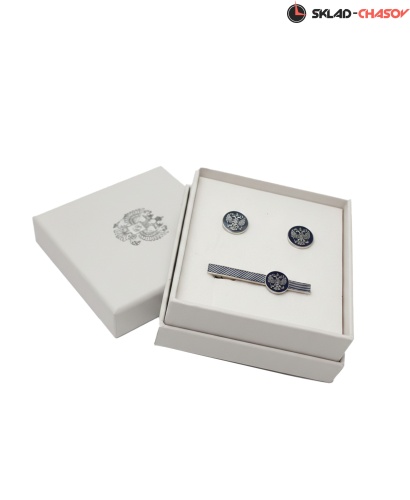 Запонки и Зажим для галстука "Президент" 55803-558003кк фото фото 2