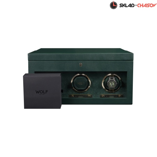 Шкатулка для автоподзавода 3-х часов Wolf 792341 фото фото 12