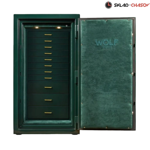 Сейф для хранения часов и украшений Wolf Atlas 490041 фото