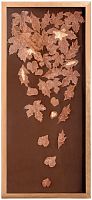Панно медное "Листопад 2" фото