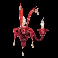 Бра Arte di Murano 7429/A2 Rosso Oro фото