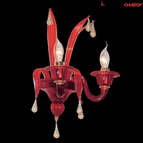 Бра Arte di Murano 7429/A2 Rosso Oro фото