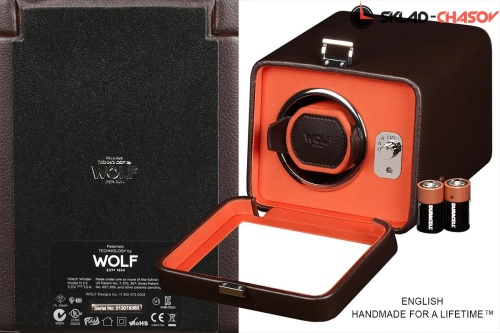 Шкатулка для автоподзавода 1-х часов Wolf 452506 фото фото 2