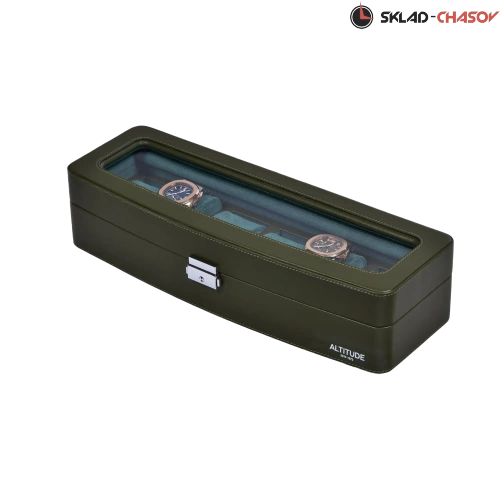 Шкатулка для хранения 6-ти часов 6W-HX-GR фото