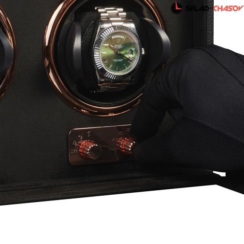 Шкатулка для автоподзавода 4-х часов Badge 04MBG фото фото 5