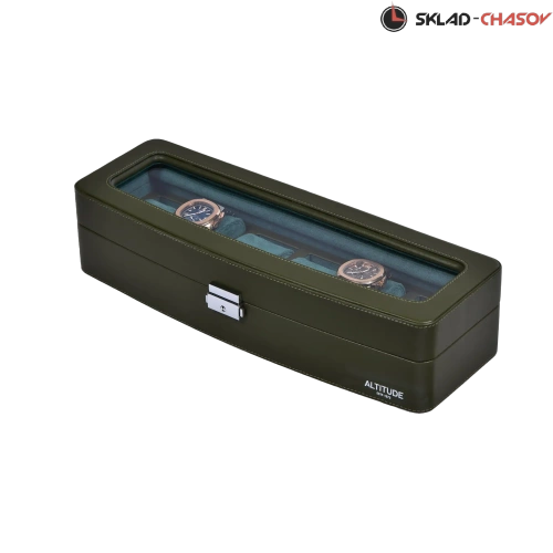 Шкатулка для хранения 6-ти часов 6W-HX-GR фото
