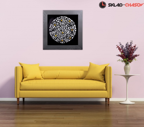 Квадратное панно "Плеяды звёзд (круг)" фото фото 3