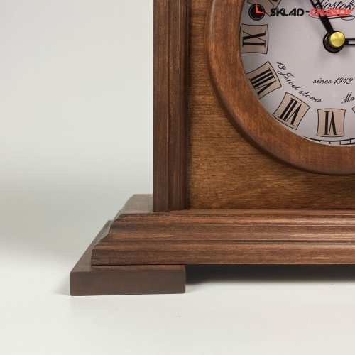Настольные часы Весна 5-ЧМ Лесной орех фото фото 5