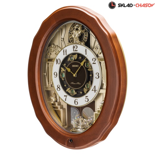 Часы настенные Seiko QXM604B фото фото 2