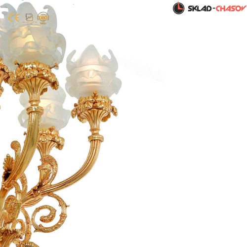 Бронзовый торшер Pars Luster FL910272/8 фото фото 2