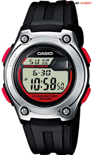 Casio W-211-1B фото