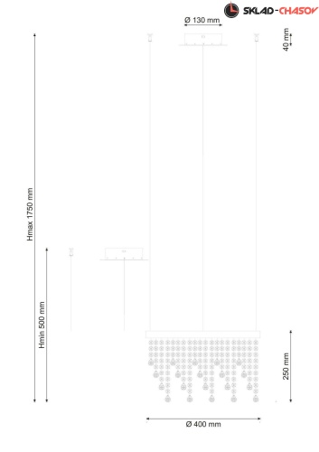 Lucia Tucci eclipse 1671.1 D400 LED фото фото 3