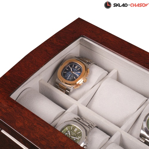 Шкатулка для хранения 8-ми часов  ELEGANCE 08GL фото фото 5
