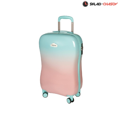 Чемодан с отпечатком пальца LADY MewTour 22 фото