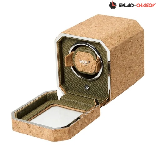 Шкатулка для автоподзавода 1-х часов WOLF 668161 фото фото 3