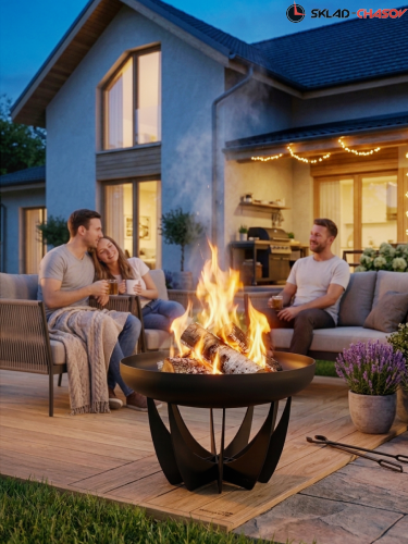 Костровая чаша Классик лепесток высокий 60 фото фото 9