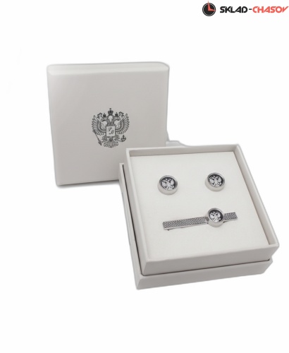 Запонки и Зажим для галстука "Президент" 57804-578004кк фото фото 2