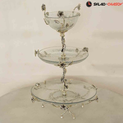 Бронзовая этажерка Pars Luster N950100 фото фото 3