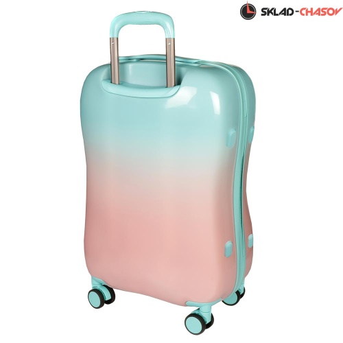 Чемодан с отпечатком пальца LADY MewTour 24 фото фото 2