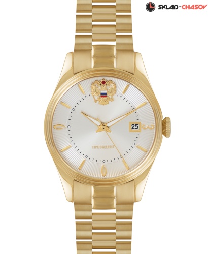 Часы "Президент" 86066860кк на браслете кварцевые фото