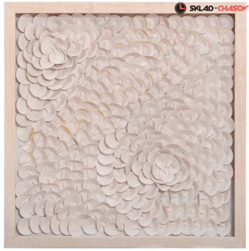 Панно кожаное "Песня пустыни 3" фото