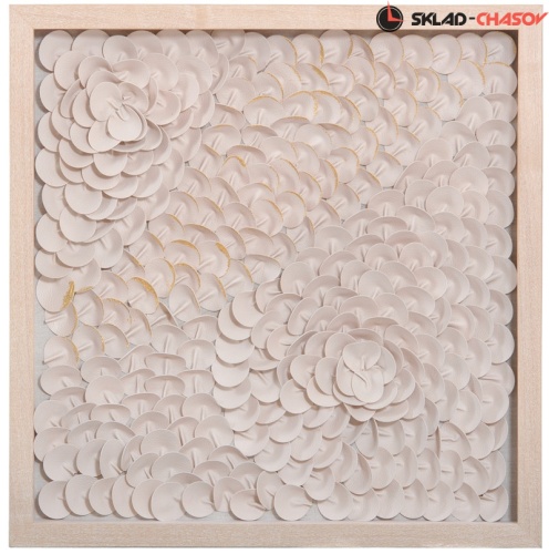 Панно кожаное "Песня пустыни 3" фото