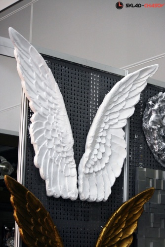 Настенное панно "Крылья белые" фото фото 4