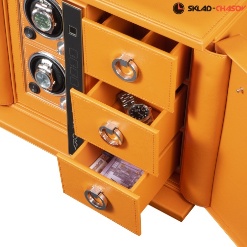 Сейф для автоподзавода 2-х часов и хранения BADGE SAFE-02 фото фото 4